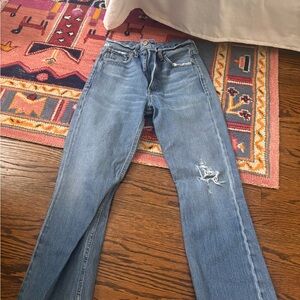 Citizens Of Humanity Classic Blue Straight Leg Jeans
